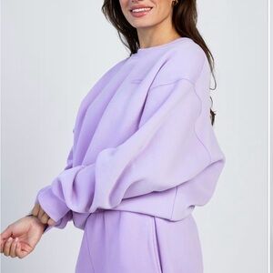 Comfrt Lavender Sweatshirt NWT